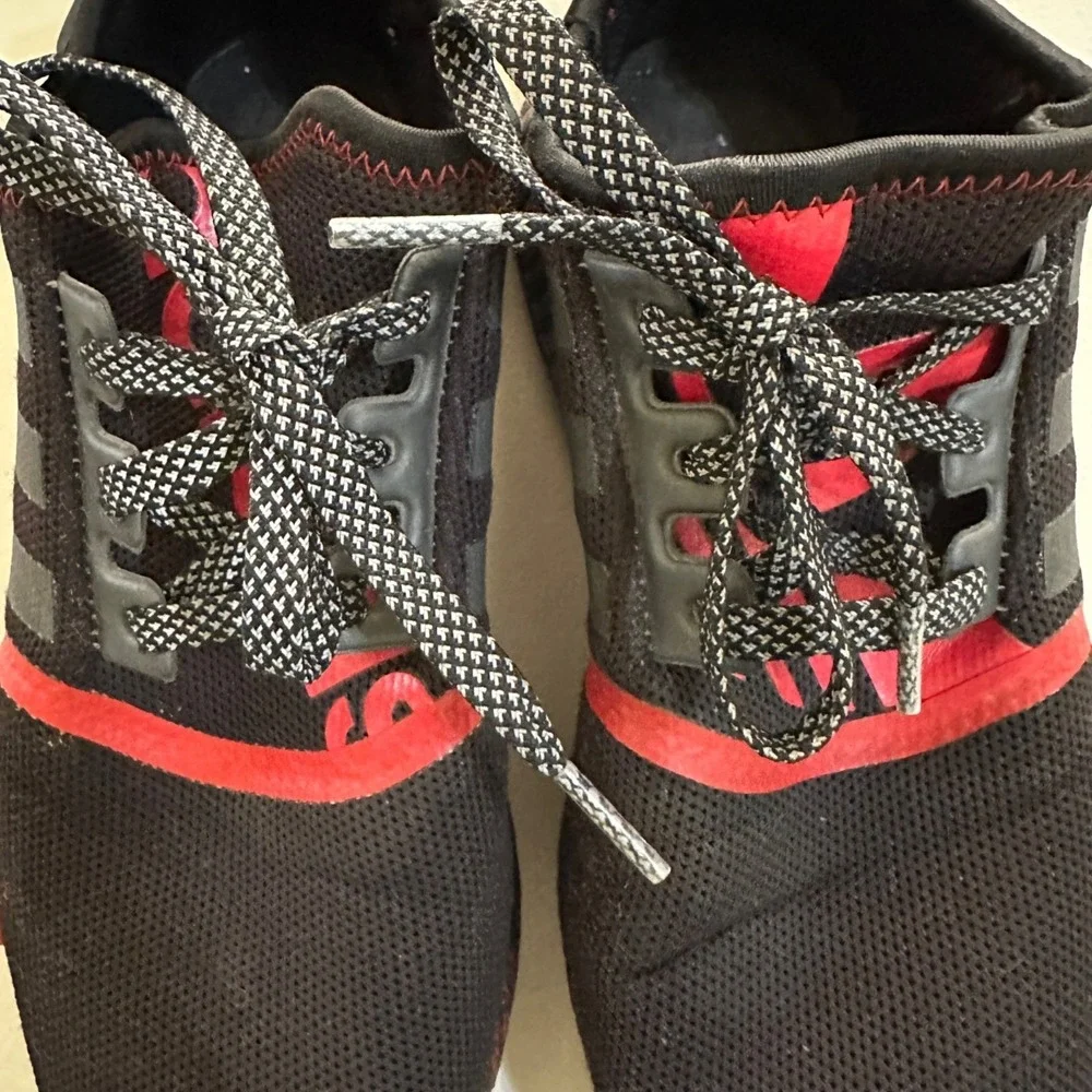 Adidas‎ NMD R1 FV8517 Black Red Size 7 Men's Sneakers Running Shoes Originals